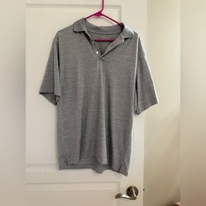 Men's Gray Polo Shirt